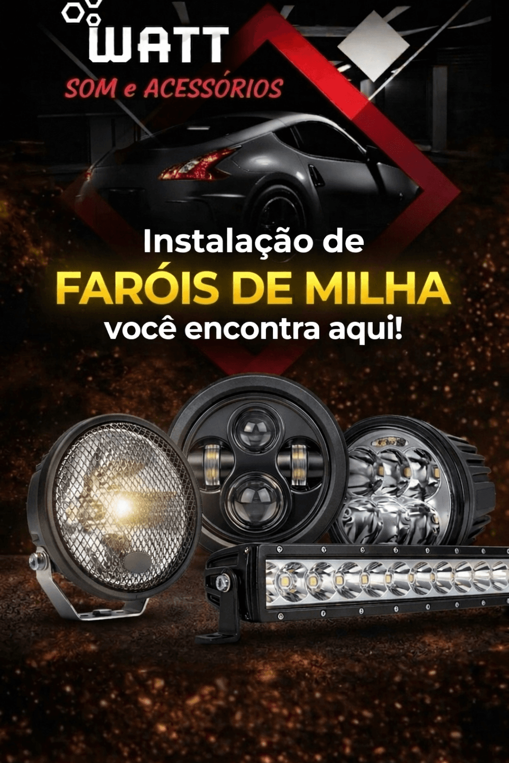 Faróis de Milha